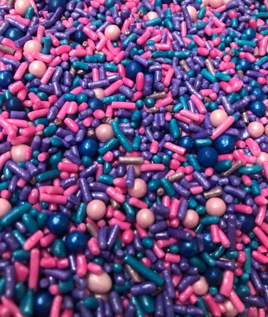 Mix de sprinkles Cotton candy. Confitería Artisabor (Arte y Sabor)