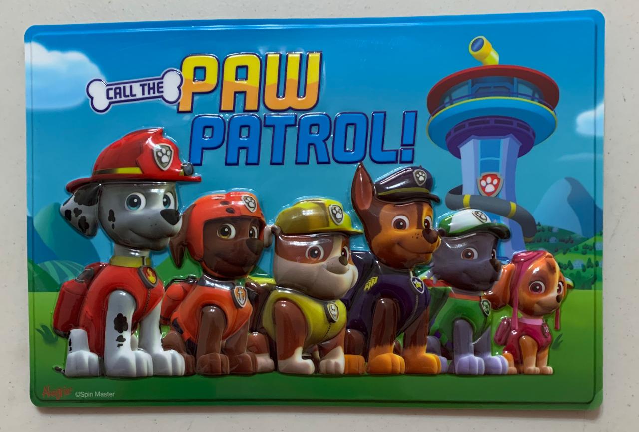 Placa grande paw patrol – Artisabor (Arte y Sabor)